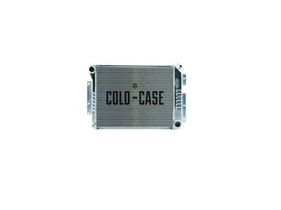 Camaro Cold Case Aluminum Radiator, Big 2 Row, Small Block, Manual Transmission, 1967-1969