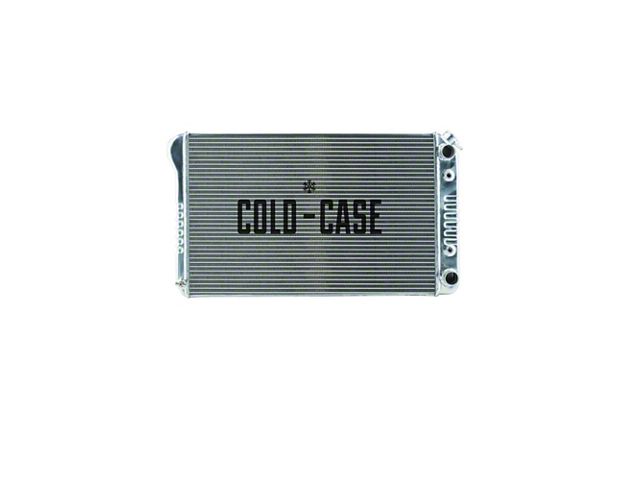 Camaro Cold Case Aluminum Radiator, LS Swap Big 2 Row, 1970-1981