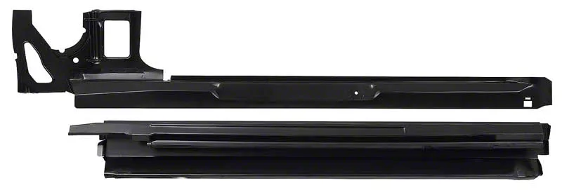 Ecklers Complete Rocker Panel Set; Passenger Side (67-69 Camaro)