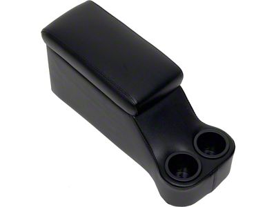 Camaro Console & Drink Holder, Black, 1970-1981