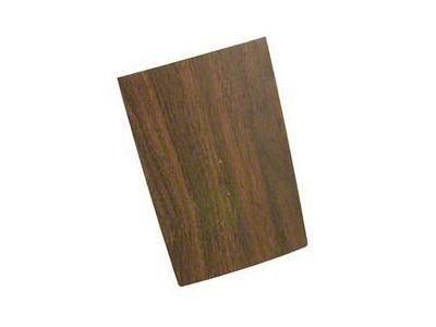 Console Forward Panel Plate,Walnut Woodgrain,1968