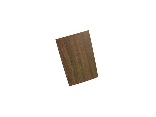 Console Forward Panel Plate,Walnut Woodgrain,1968