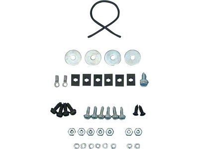 Camaro Console Gauge Assembly Hardware Kit, 1968-1969