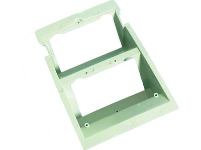 Camaro Console Gauge Base, Green, 1968-1969