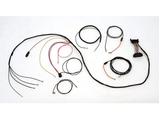Camaro Console Gauge Extension Wiring Harness, For Cars With Floor Shift & Automatic Transmission, 1969