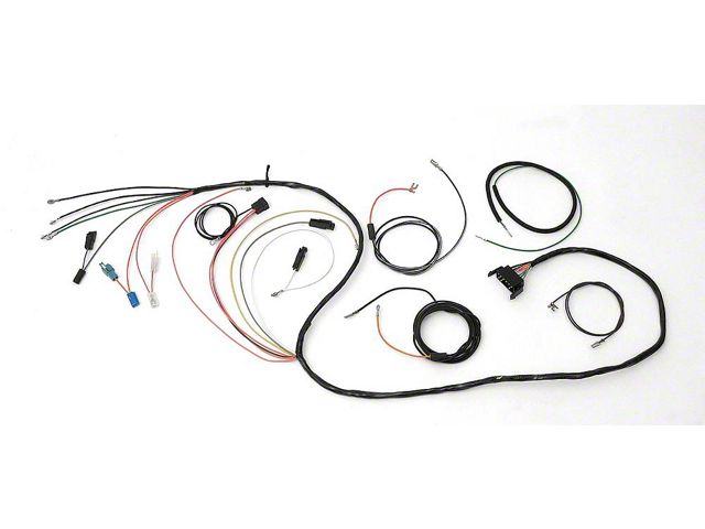 Camaro Console Gauge Extension Wiring Harness, For Cars With Manual Transmission, 1969