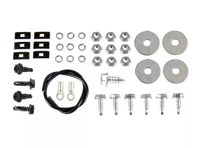 Camaro Console Gauge Mounting Hardware Kit, 1968-1969