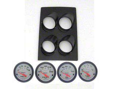 Console Gauge Pod Kit,Phantom Series,Auto Meter,68-69