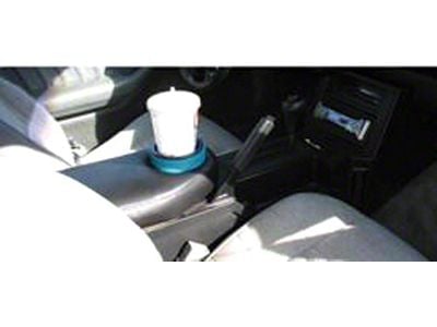 Console Lid, Black Padded, Holdster, Cup Holder, 1982-1992