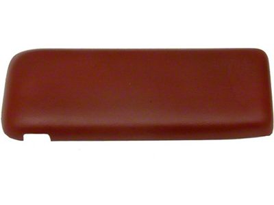 Camaro Console Lid, Padded, Firethorn, 1973-1981