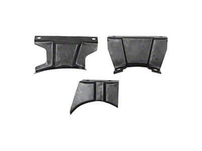 OPR Camaro Console Mounting Brackets, 1970-1972