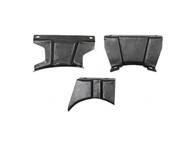 Camaro Console Mounting Brackets, 1970-1972