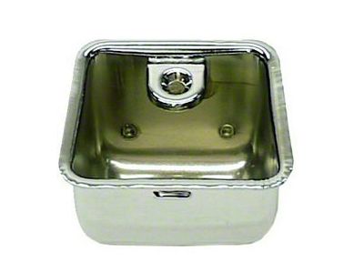 Camaro Console Rear Ashtray Receiver, 1968-1972