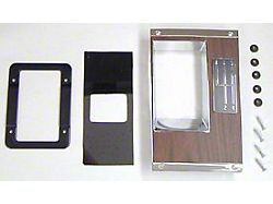 Console Shifter Plate Kit, M/T, 4-Speed (1968 Camaro)