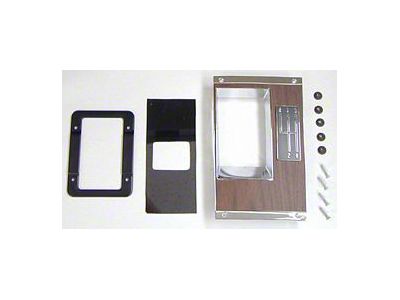 Console Shifter Plate Kit,M/T,4-Speed,1968