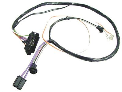 Camaro Console Wiring Harness, For Cars With Automatic Transmission & Without Factory Gauges, 1967