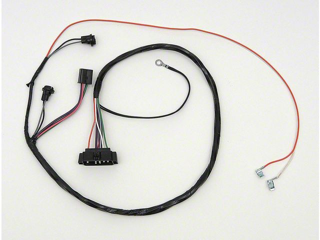 Camaro Console Wiring Harness, For Cars With Automatic Transmission & Without Gauges, 1967
