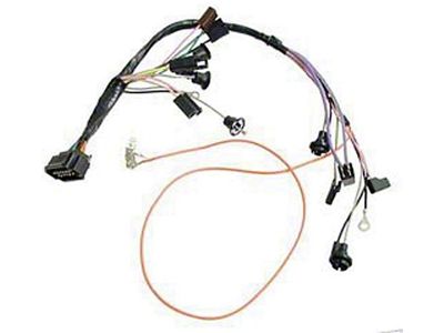 Camaro Console Wiring Harness, For Cars With Factory Gauges& Automatic Transmission, 1968