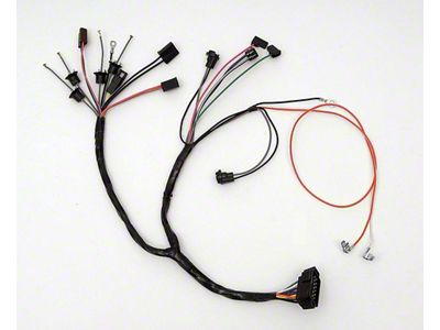 Camaro Console Wiring Harness, For Cars With Gauges & Automatic Transmission, 1968