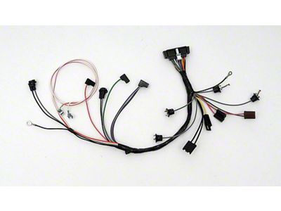 Camaro Console Wiring Harness, With Gauges & Automatic Transmission, 1969