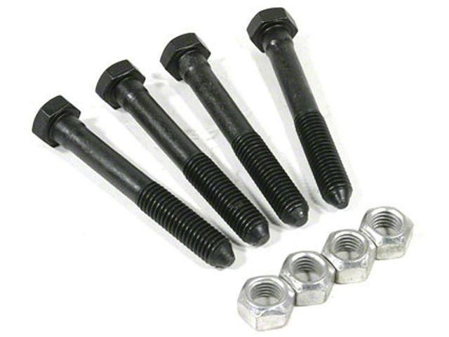 Camaro Control Arm Frame Bolt & Locking Nut Set, Lower, 1967-1972