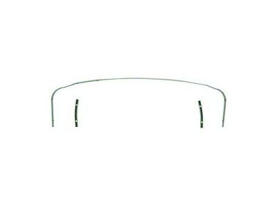 Camaro Convertible Top Rear Tack Strip Set, 1967-1969