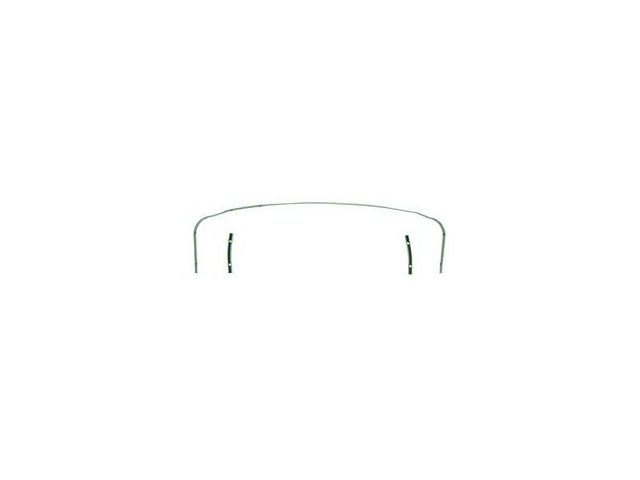 Camaro Convertible Top Rear Tack Strip Set, 1967-1969