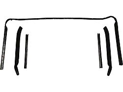 Convertible Top Roofrail Weatherstrip Kit (67-69 Camaro)