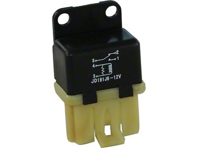 Camaro Cooling Fan Relay, For Cars With Air Conditioning, V8, 1984-1989