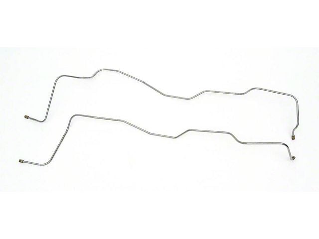 Camaro Cooling Lines, TH400 Automatic Transmission, Zinc Plated, 1970-1974
