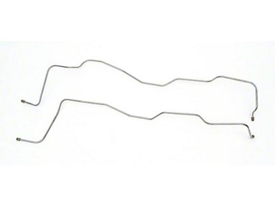 Camaro Cooling Lines, TH400 Automatic Transmission, Zinc Plated, 1970-1974