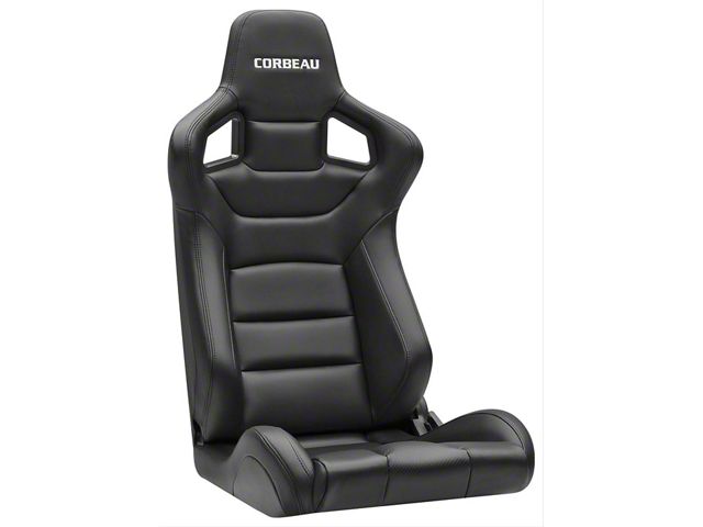 Corbeau Rrs Corbeau Ecklers Sportline RRS Racing Seats; Black Leather L74901PR (67 ...