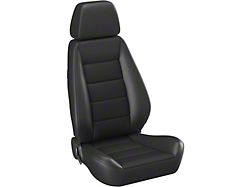 Corbeau Sport Seats, Black Vinyl/Cloth (67-92 Camaro)