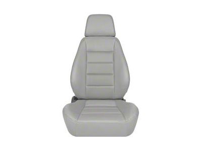 Corbeau Sport Seats, Charcoal Vinyl