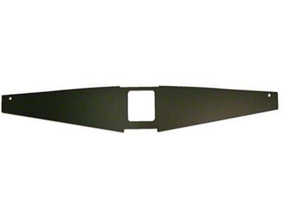 Camaro Core Support Filler Panel, Black Anodized, 1967-1969