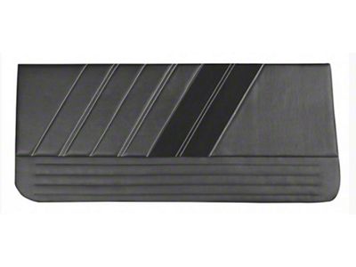 Camaro Coupe or Convertible Sport R Series Door Panels, 1 Pair Blk/Blk/Gry 1969