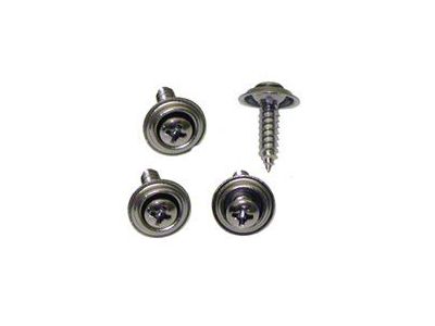 Coupe Rear Arm Rest Screw Set,67-69