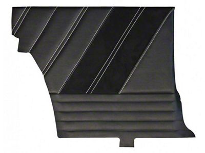 Camaro Coupe Sport R Series Rear Quarter Panels, 1 Pair Blk/Blk/Blk 1967