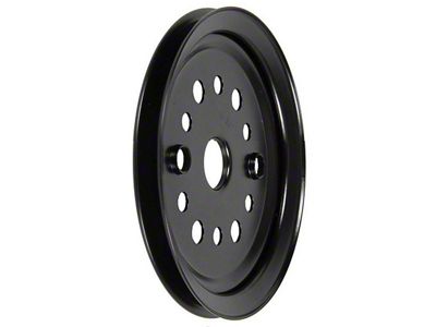 Camaro Crankshaft Pulley, 327-350ci, Single Groove, For Cars W/O A/C & A.I.R. Pump, 1967-68