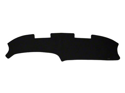 Custom Fit Dash Cover; Brushed Suede Black (70-78 Camaro w/o A/C)
