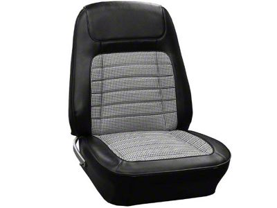 Custom Interior Cloth Front Bucket Seat Upholstery Kit (1968 Camaro Convertible)