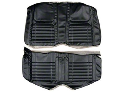 Custom Interior Fixed Rear Bench Seat Upholstery Kit (1968 Camaro Coupe)
