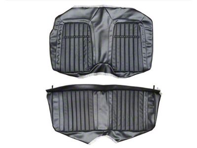 Custom Interior Fold-Down Rear Bench Seat Upholstery Kit (1969 Camaro Coupe)