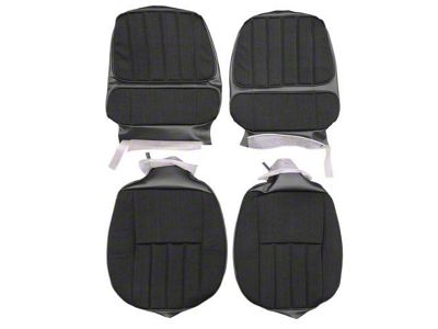 Custom/Deluxe Interior Cloth Front Bucket Seat Upholstery Kit (1970 Camaro)