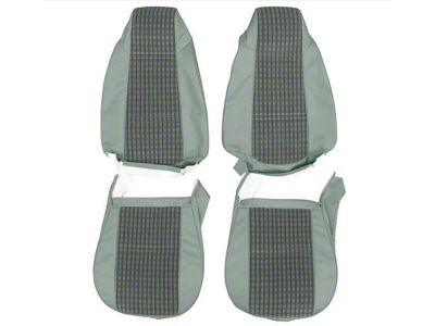Custom/Deluxe Interior Cloth Front Bucket Seat Upholstery Kit (1975 Camaro)