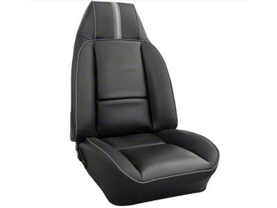 Custom/Deluxe Interior Cloth Front Bucket Seat Upholstery Kit (1980 Camaro Berlinetta)