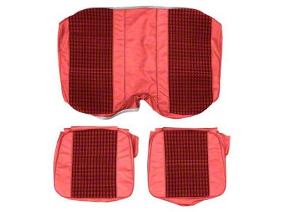 Custom/Deluxe Interior Cloth Rear Bench Seat Upholstery Kit (1975 Camaro Coupe)