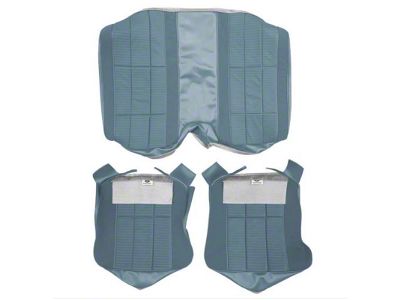 Custom/Deluxe Interior Cloth Rear Bench Seat Upholstery Kit (1977 Camaro Coupe)