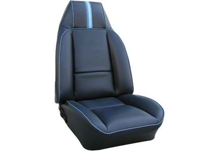 Custom/Deluxe Interior Front Bucket Seat Upholstery Kit (1980 Camaro Berlinetta)