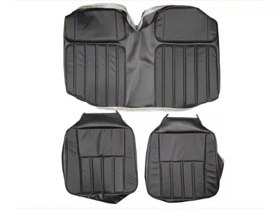Custom/Deluxe Interior Rear Bench Seat Upholstery Kit (1970 Camaro Coupe)